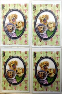 Golden Rage Mother Knows Best Lot 4 #4 B x4 2025 Image 9.4 Var Comics