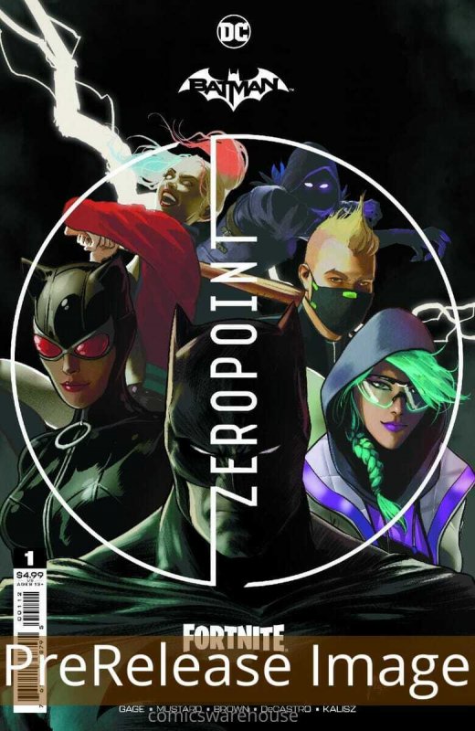 BATMAN FORTNITE ZERO POINT (2021 DC) #1 SECOND PRINT PRESALE-05/05