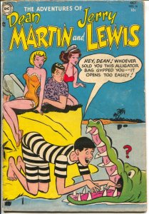 Adventures of Dean Martin & Jerry Lewis #16 1954-DC-crude spicy humor-G