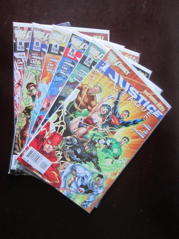 Justice League (2011) #1-6 - 9.0 - 2011