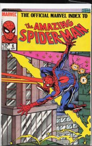 The Official Marvel Index to the Amazing Spider-Man #6 (1985) Spider-Man