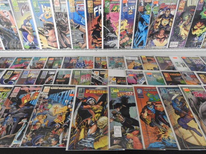 Huge Lot 170+ Comics W/ Mantra, Night Man, Prime+ Avg VF Condition