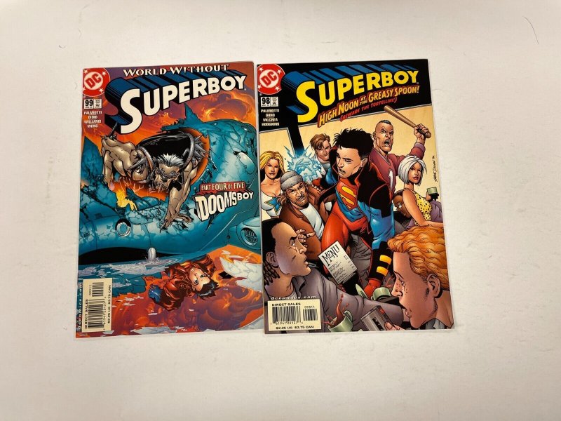 3 Superboy DC Comics Books #97 98 99 Palmiotti 54 JW16
