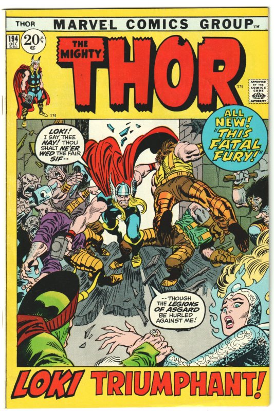 Thor #194 (1971)