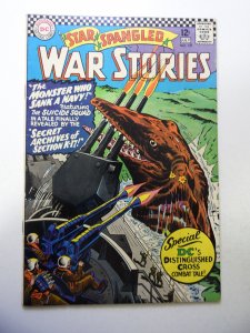 Star Spangled War Stories #127 (1966) GD+ condition centerfold detached