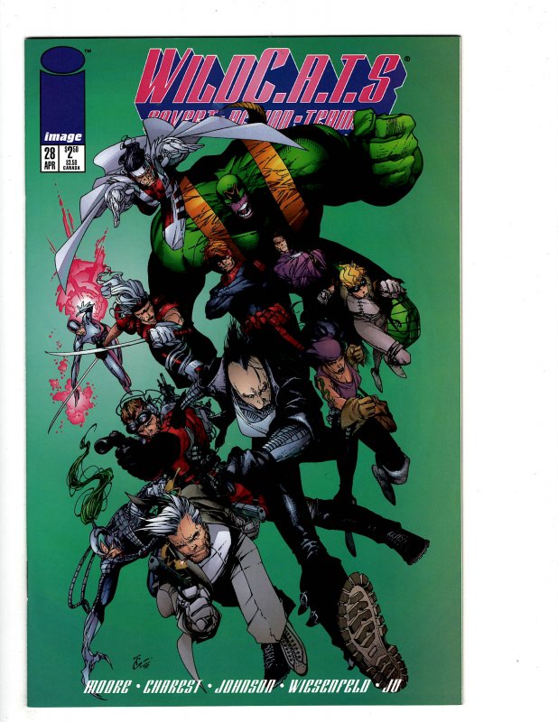 WildC.A.T.s: Covert Action Teams #28 (1996) SR35