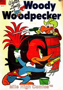 WOODY WOODPECKER (1947 Series)  (DELL) #21 Fair Comics Book