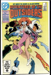 Adventures of the Outsiders #34 (1986) The Outsiders