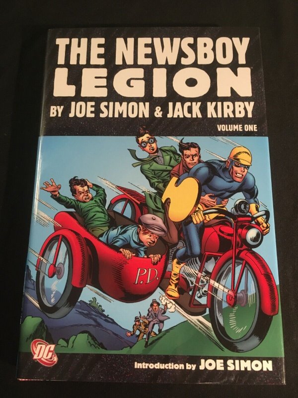 THE NEWSBOY LEGION Vol. 1 by Joe Simon & Jack Kirby, Hardcover