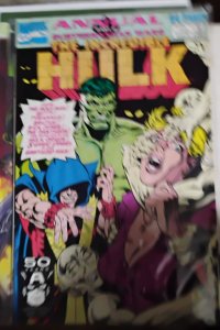INCREDIBLE HULK annual  # 17 1991 marvel  dieney subterranean wars pt 2