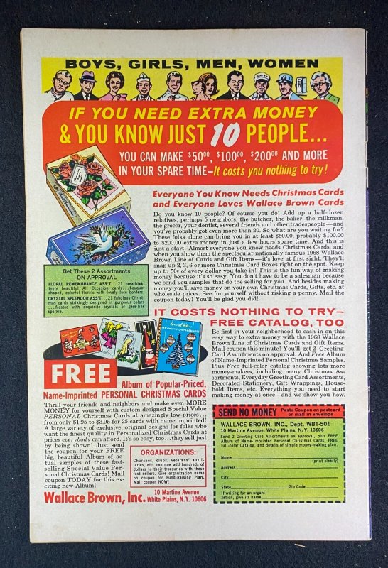 X-Men (1963) #48 FN (6.0) Cyclops Marvel Girl