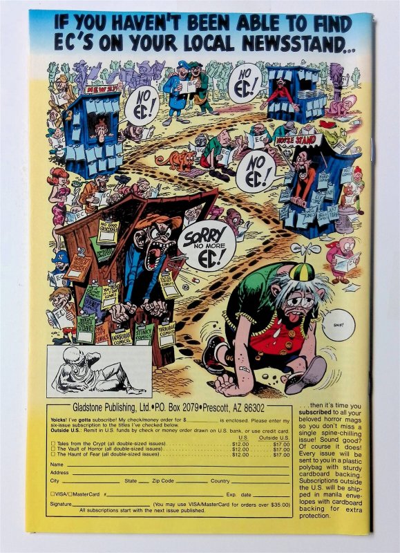 Haunt of Fear, The #1 (May 1991, Gladstone) 7.0 FN/VF