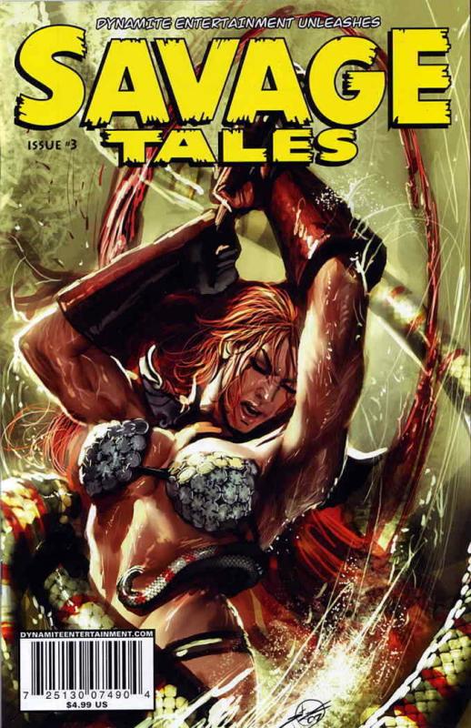 Savage Tales (Dynamite) #3A VF/NM; Dynamite | save on shipping - details inside