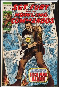 Sgt. Fury #74 Sgt. Fury