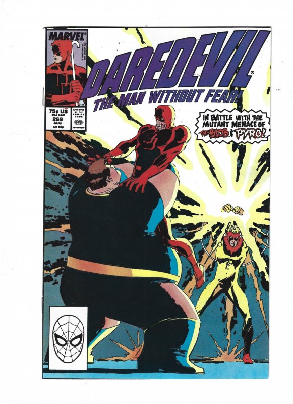 Daredevil #266 through 269 Direct Edition (1989) rsb2