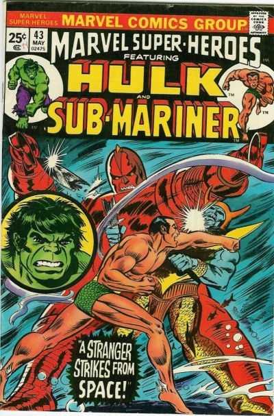 Marvel Super-Heroes (1967 series) #43, Good+ (Stock photo)