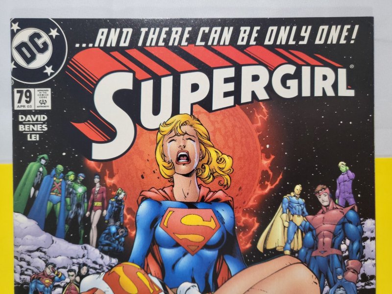 Supergirl #79 2003 DC Comics Homage Cover