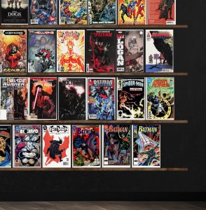 Huge Lot 160+ Comics with The Spectacular Spider-Man, Batman & More!