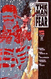 DAREDEVIL THE MAN WITHOUT FEAR Comic 2 — Frank Miller Limited Series 1993 Marvel