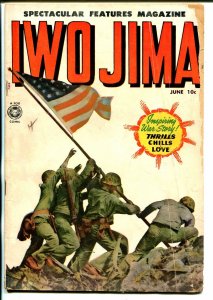 Iwo Jima #12 1950-Fox-famous WWII battle-American flag-rare-G
