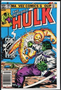 The Incredible Hulk #285 (1983) Hulk