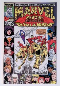 Marvel Age #58 (Jan 1988, Marvel) 7.5 VF-
