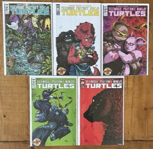 Teenage Mutant Ninja Turtles #132,133,134,135,141 NM Lot Cover B Eastman TMNT