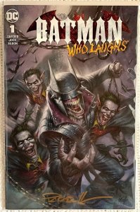 ??~DC~THE BATMAN WHO LAUGHS #1~LUCIO PARRILLO VARIANT~??~SIGNED w/COA~??