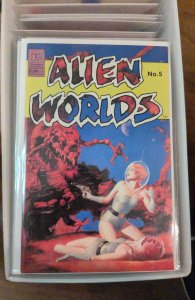 Alien Worlds #5 and 6 (1983) 2 books