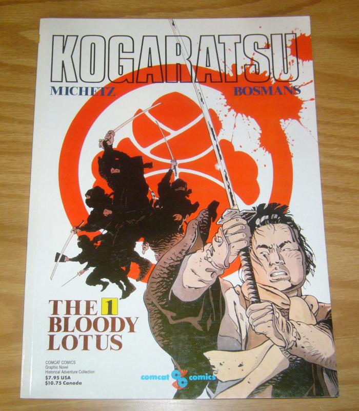 Kogaratsu: the Bloody Lotus #1 VF/NM comcat comics graphic novel 1990 michetz 