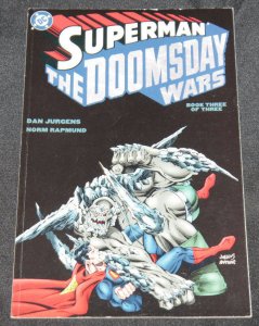 1999 Superman The Doomsday Wars Book 3 Graphic Novel TPB VF-NM