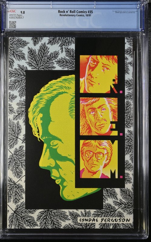 Rock N Roll #35  1991 - Revolutionary -CGC 9.8 - Comic Book-4393769017