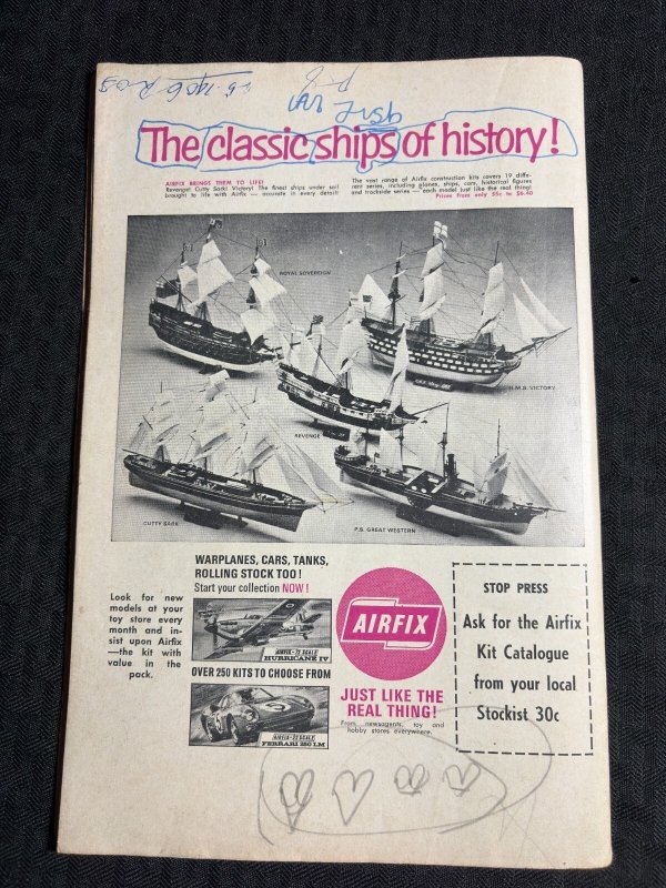 Vintage GIANT FLASH ALBUM Colour Comics #7 G/VG 3.0 Mirror Master AUSTRALIAN