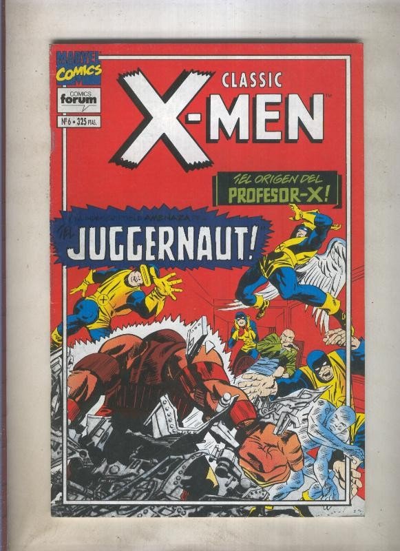 Classic X Men volumen 2 numero 06: El triunfo de Magneto (numerado 2 en trasera)