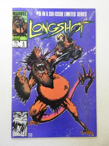 Longshot #5 (1986) VF+ Condition!
