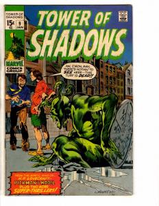 Tower Of Shadows # 9 FN/VF Marvel Comic Book Horror Fear Scary Suspense JG1