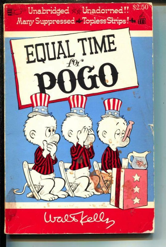 Equal Time For POGO-Walt Kelly-Paperback-VG