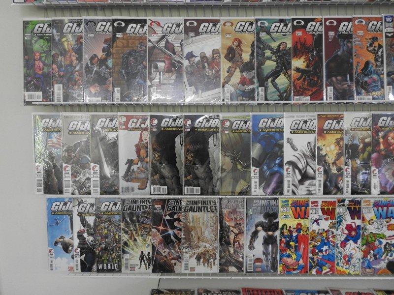 Huge Lot 130+ Comics W/ G.I. Joe, Wonder Woman, Ghost Spider, +More! Avg VF+