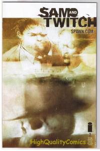 SAM & TWITCH #7, NM+, Bendis, McFarlane, Spawn, 1999, more in store