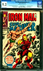 Iron Man & Sub-Mariner #1 CGC Graded 9.2