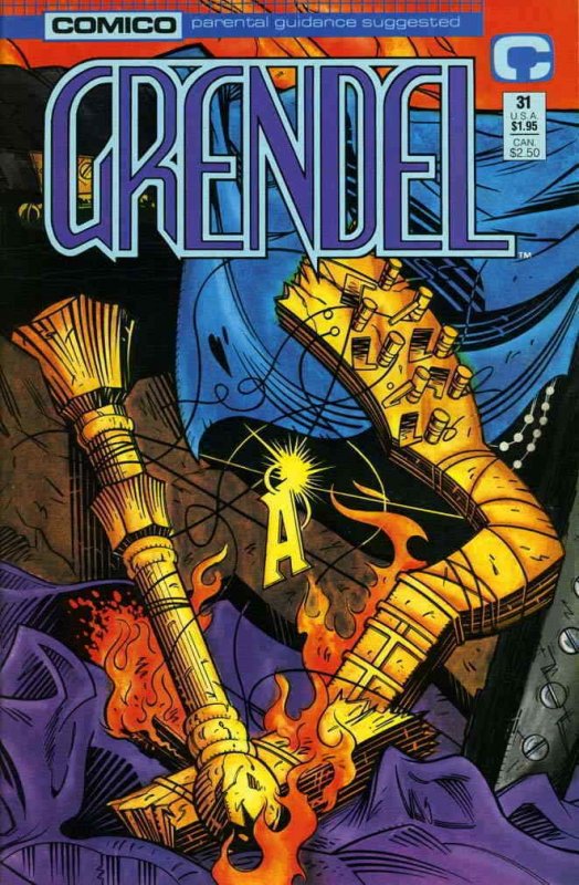 Grendel (2nd Series) #31 VF; COMICO | we combine shipping