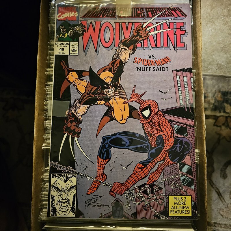 Marvel Comics Presents 13 47 John Byrne Cover 48 57 Spider-Man Wolverine