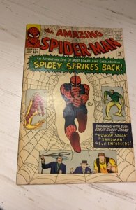 The Amazing Spider-Man #19 (1964)spidey strike back/ Human torch- foxing/Tanning