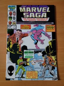 Marvel Saga #7 Direct Market Edition ~ NEAR MINT NM ~ 1986 Marvel Comics