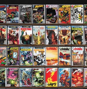 Huge Lot 140+ Comics with Robin, The Flash, Deathstroke, Aquaman & More!