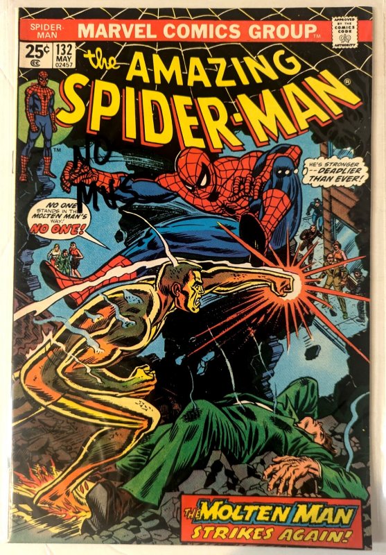 *Amazing Spider-Man 132vfnm*, 133vfnm* 2 High Grade books