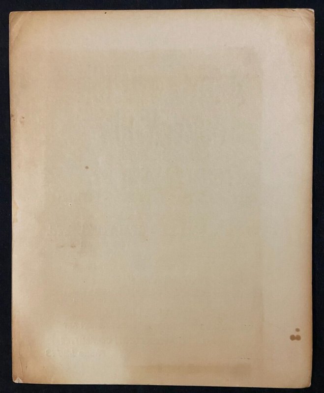 1952 1ST SAN DIEGO SCI FI CONVENTION  PROMO POSTER (BEFORE SDCC) RARE FN/VF