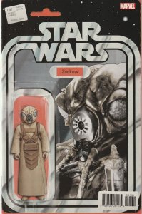 Star Wars # 41 Zuckuss Action Figure Variant Cover NM Marvel 2018 [P7]