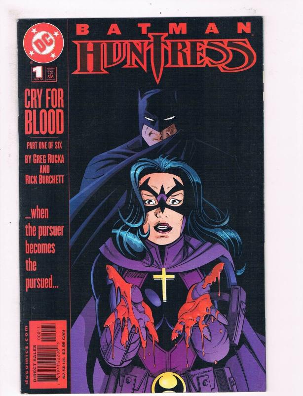 Batman Huntress # 1 VF 1st Print DC Comic Book Justice League Superman Flash S44