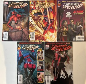 *Amazing Spider-Man 581-590 10 High Grade bks All vf/better unless noted